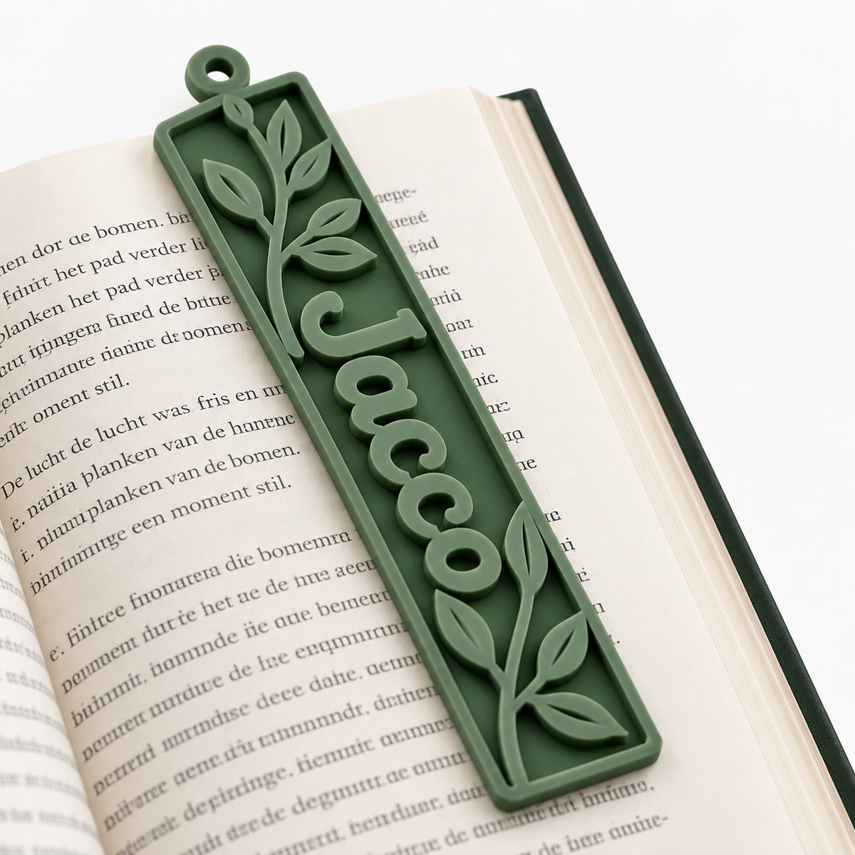 Gepersonaliseerde boekenlegger